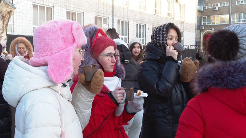 В День Святой Татьяны - освященное угощение от "Алтайского паломника"